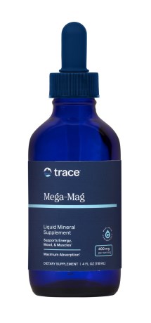 Trace Minerals Liquid Mega-Mag (400 mg), Vitamin & Mineraltillskott - Trace Minerals Research