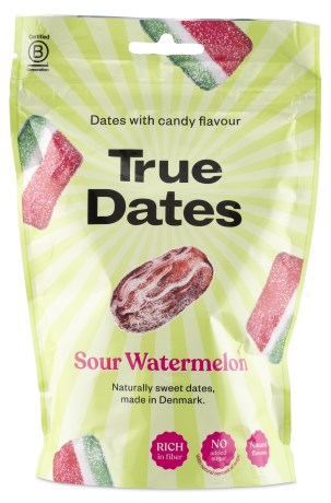 Miniatyrbild True Dates, Sour Watermelon, 100 g
