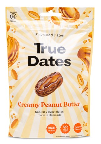 Miniatyrbild True Dates, Creamy Peanut Butter, 100 g