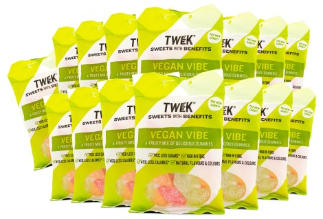 Miniatyrbild Tweek Gummies Vegan, 15-pack, Vegan Vibes