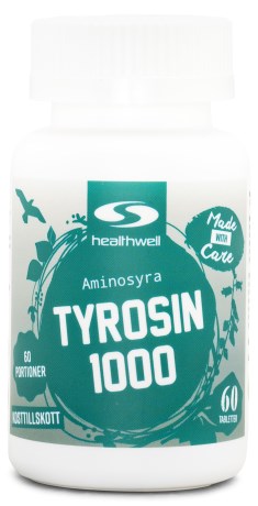 Tyrosin 1000, Kosttillskott - Healthwell