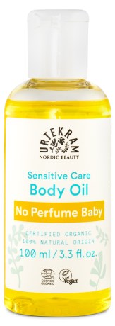 Urtekram No Perfume Baby Body Oil - Urtekram Nordic Beauty
