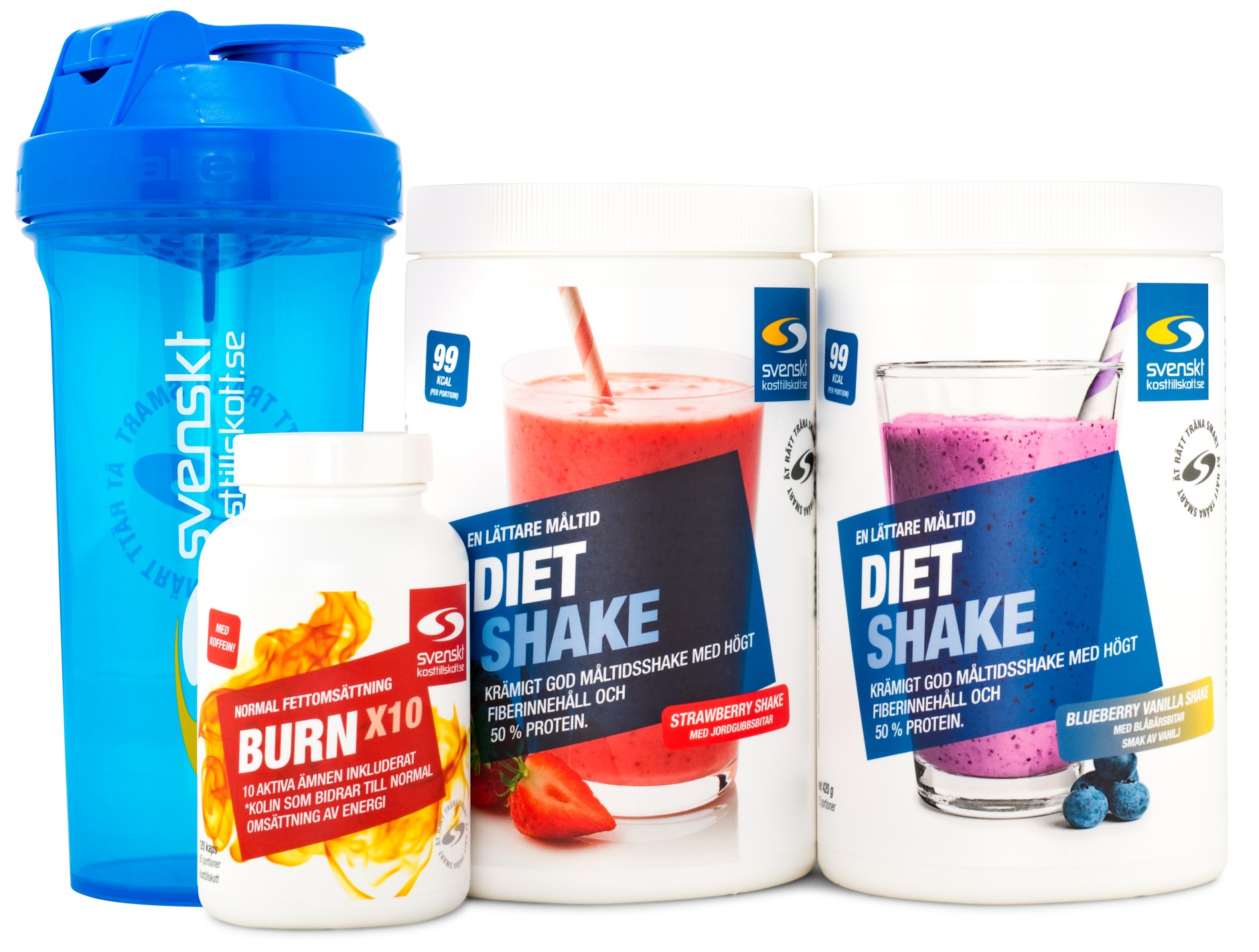 Viktminskning Kickstart Med Diet Shake Svenskt Kosttillskott