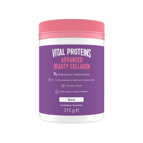 Miniatyrbild Vital Proteins Advanced Beauty Collagen, Neutral, 315 g