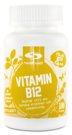 Vitamin B12 Metylerad, Kosttillskott - Healthwell