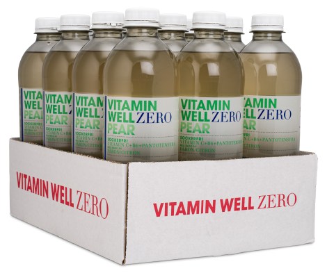 Miniatyrbild Vitamin Well Zero, Pear, 12-pack