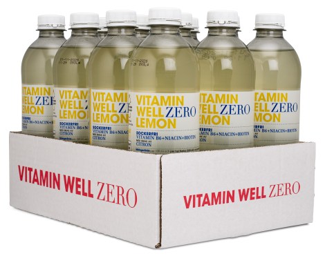Miniatyrbild Vitamin Well Zero, Lemon, 12-pack
