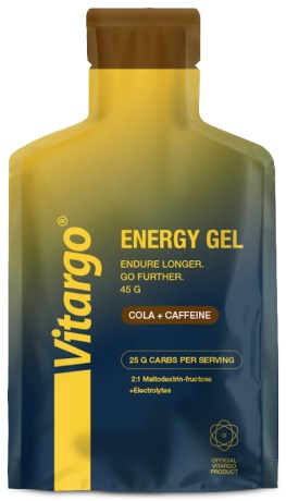 Miniatyrbild Vitargo Gel Caffeine, Cola, 45 g
