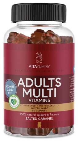 Miniatyrbild VitaYummy Adults Multi, Salted Caramel, 60 Gummies