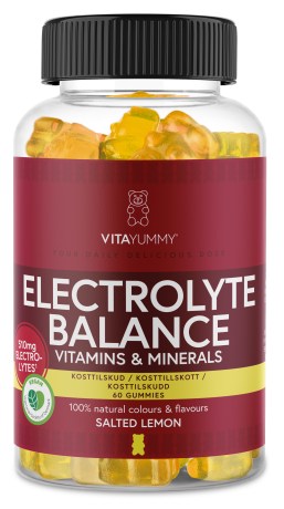 Miniatyrbild VitaYummy Electrolyte Balance, Salted Lemon, 60 Gummies