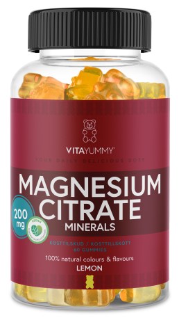 Miniatyrbild VitaYummy Magnesium Citrate, Lemon, 60 Gummies