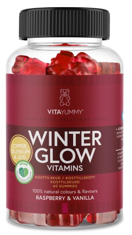 Miniatyrbild VitaYummy Winter Glow, Raspberry Vanilla, 60 Gummies