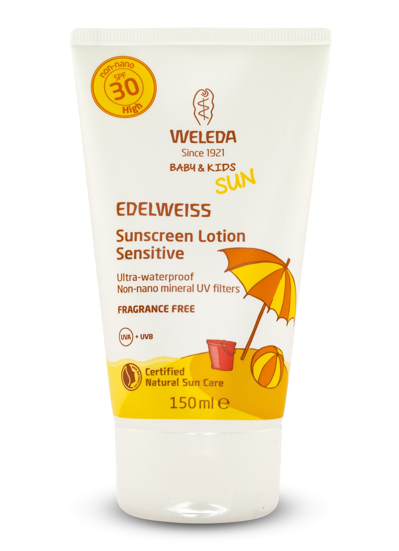 Köp Weleda Sunscreen Lotion SPF 30 Kids hos Svenskt Kosttillskott