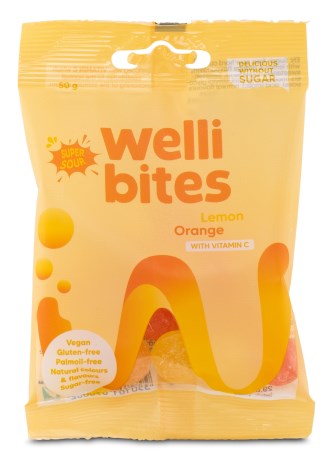 Wellibites Super Sour Vitamin C, Livsmedel - Wellibites