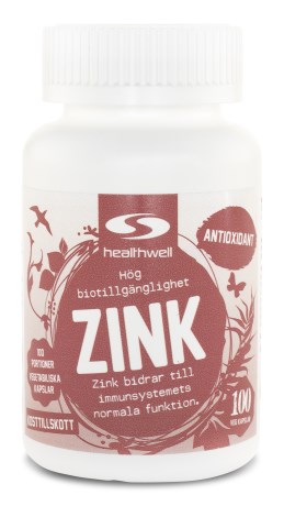 Zink , Kosttillskott - Healthwell