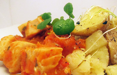 Kyckling med paprikaröra Kyckling med paprikaröra
