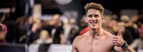 Crossfit-atleten Lukas Högberg tillhör världstoppen