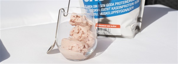 Krmig kaseinglass