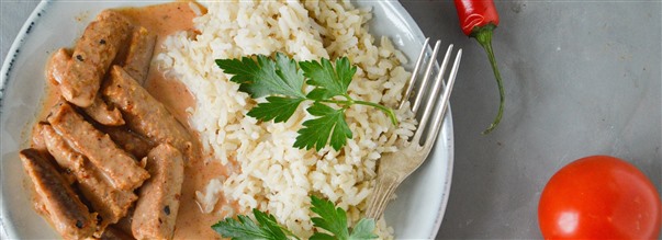 Recept: Nyttig korvstroganoff