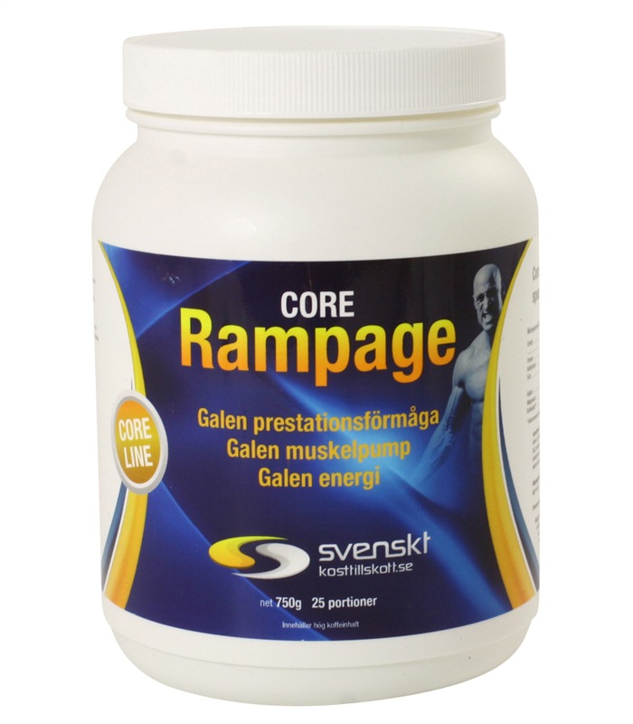 Miniatyrbild Core Rampage, Uppfriskande citron, 750 g