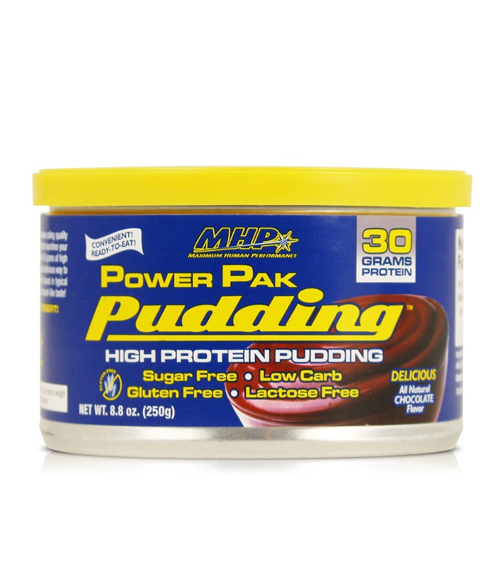 Miniatyrbild Power Pak Pudding, Choklad, 6-pack