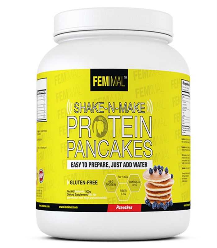 Shake-N-Make Protein Pancakes - Femimal