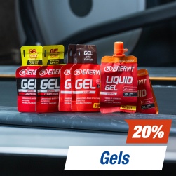 20% p� alla gels fr�n Enervit