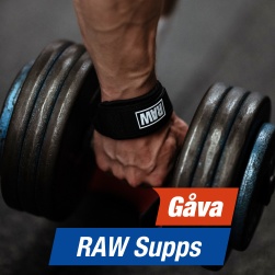 F� RAW Lifting Straps p� k�pet n�r du handlar f�r 600 kr fr�n RAW Supps