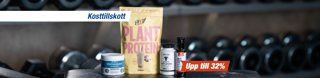 Upp till 32% p� kosttillskott