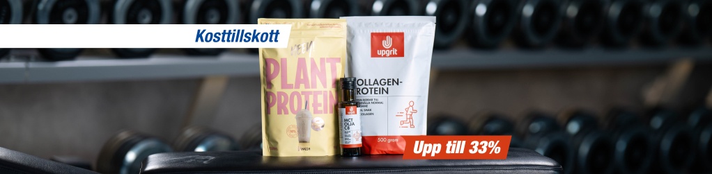 Upp till 33% p� kosttillskott