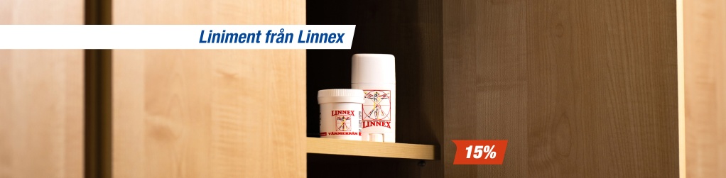 15% p� liniment fr�n Linnex