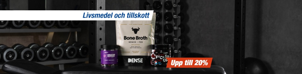 Upp till 20% p� livsmedel och tillskott