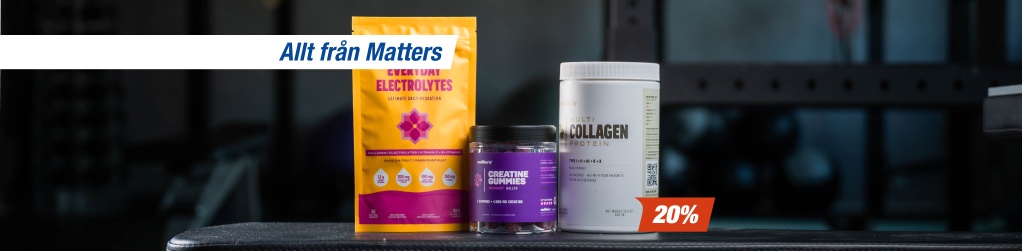 20% p� allt fr�n Matters