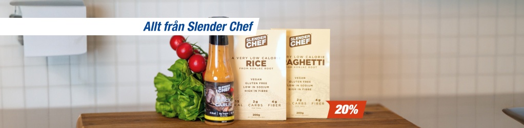 20% p� allt fr�n Slender Chef