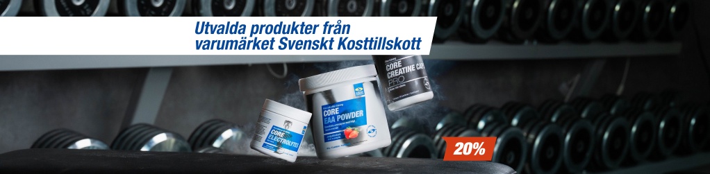 20% p� utvalda produkter fr�n varum�rket Svenskt Kosttillskott