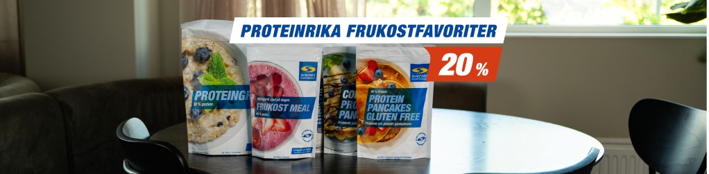 Uppbyggande frukostfavoriter 20%