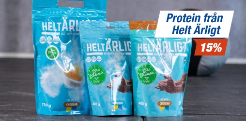 15% p allt frn Helt rligt