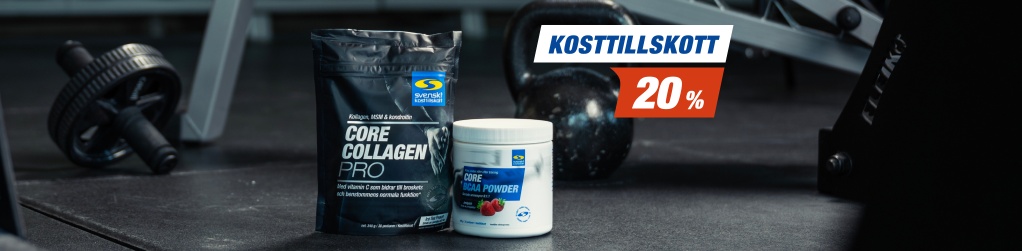 20% p� utvalda kosttillskott