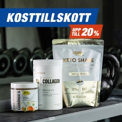 Upp till 20% p� kosttillskott