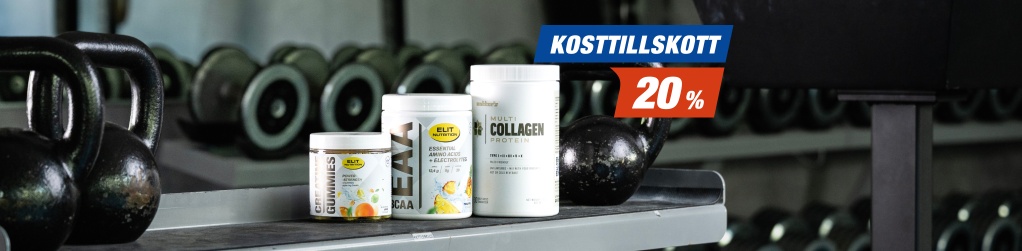 20% p� utvalda kosttillskott