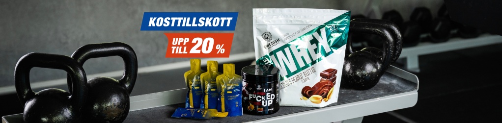 Upp till 20% p� kosttillskott