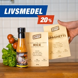 20% p� utvalda livsmedel