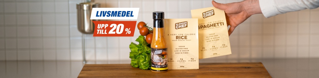 Upp till 20% p� utvalda livsmedel