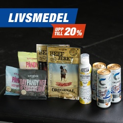 Livsmedel upp till 20%