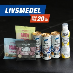 Livsmedel upp till 20%