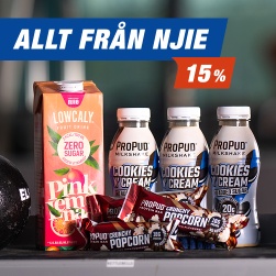 15% p� hela sortimentet fr�n NJIE