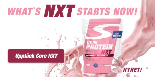Uppt�ck v�r senast nyhet! Core Protein NXT