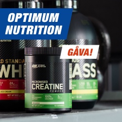 Handla Optimum Nutrition f�r 500 kr f� 300 g kreatin p� k�pet