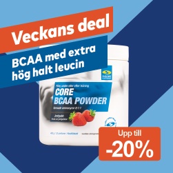 Veckans deal: Core BCAA Powder 20% rabatt!