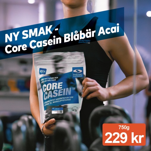 Core Casein ny smak- Blåbär Acai!